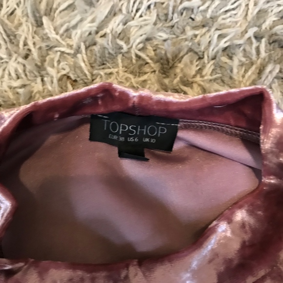 Velvet Cropped Top - Picture 5 of 6